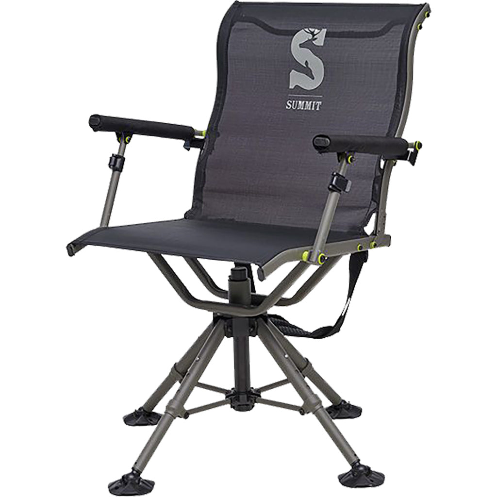 Summit 360-Degree Rotating Shooting Chair Adjustable Legs