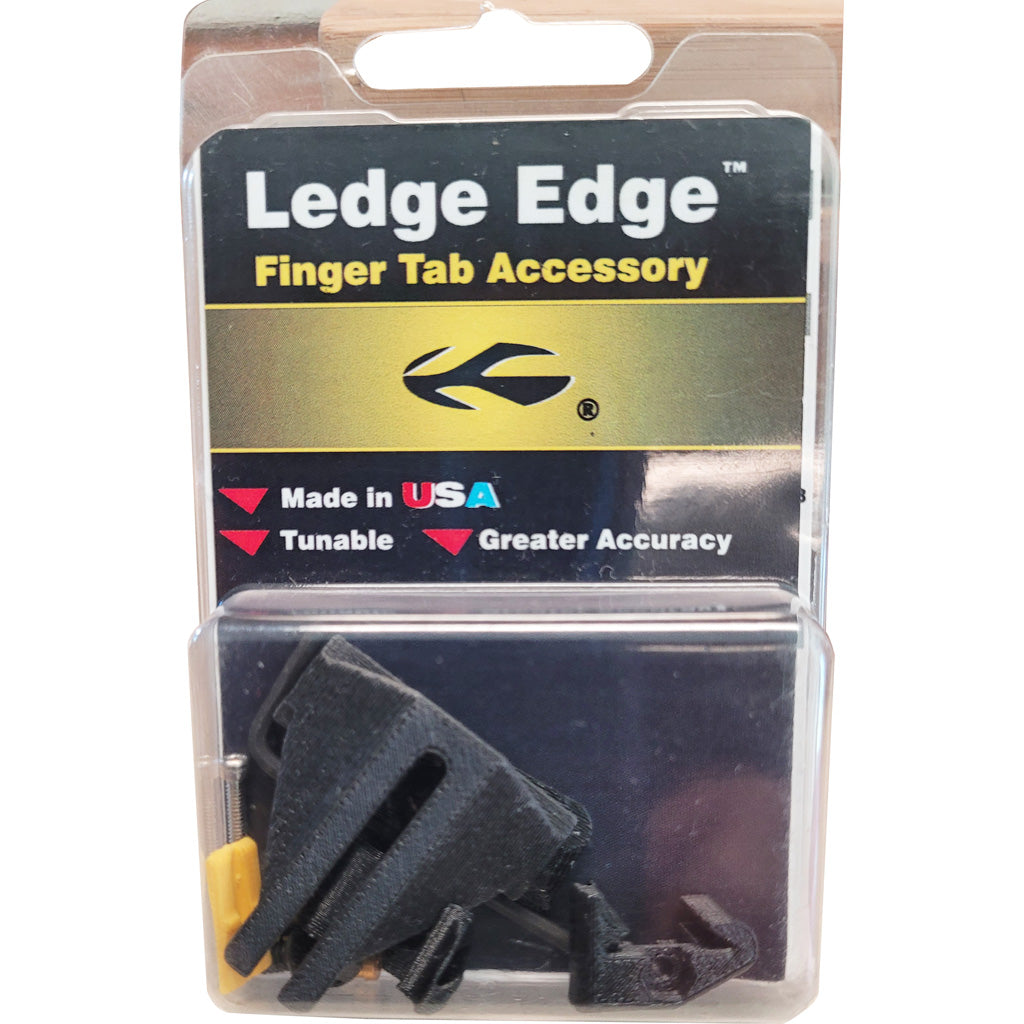 Saunders Ledge Edge Basic Anchor Tab System for Archery – Black