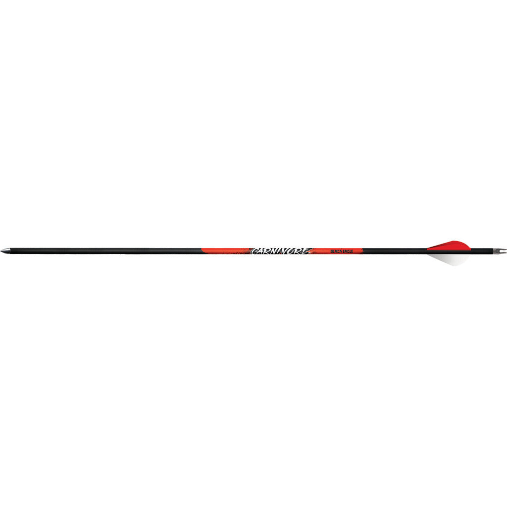 Black Eagle .003 250 Spine Carnivore Arrows with Blazer Vanes 6 pk.
