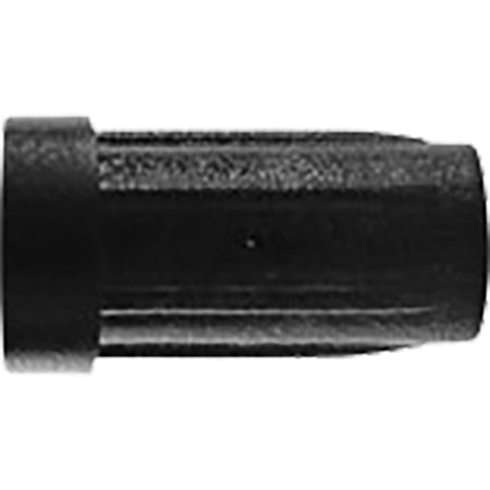 Black Eagle Flat Nock Black Heavy Duty Poly Carbonate 12 Pack