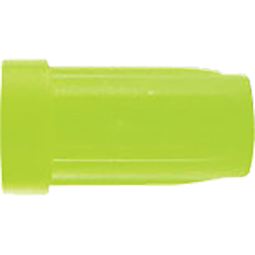 Black Eagle Flat Nock Fluorescent Yellow Heavy Duty Poly Carbonate 12 Pack
