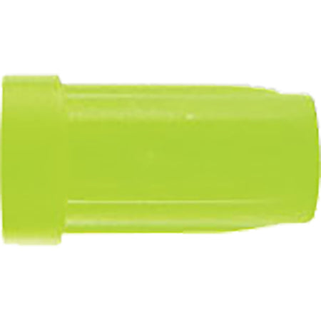 Black Eagle Flat Nock Fluorescent Yellow Heavy Duty Poly Carbonate 12 Pack