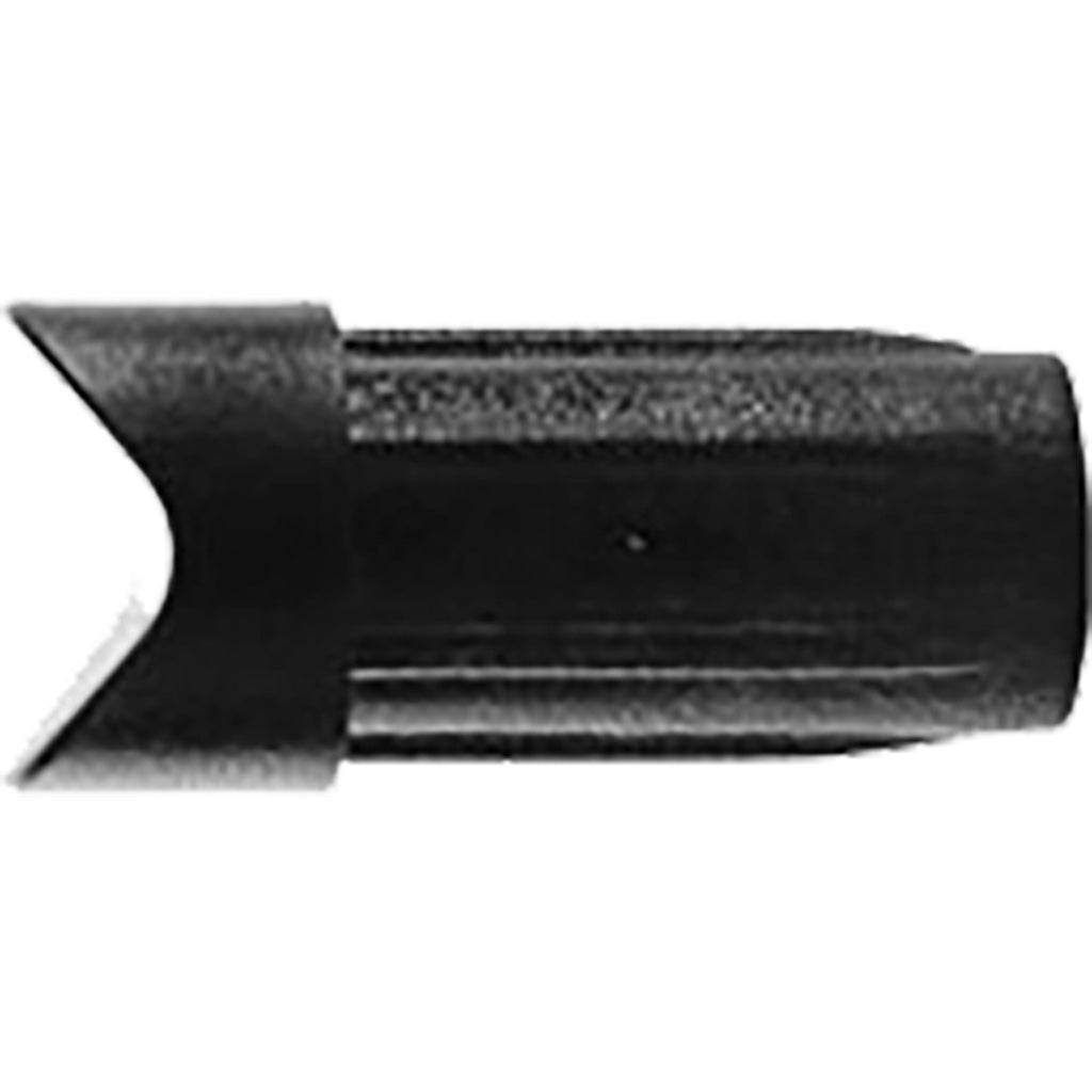 Black Eagle Half Moon Nocks for Crossbow Bolts Black 12 Pack
