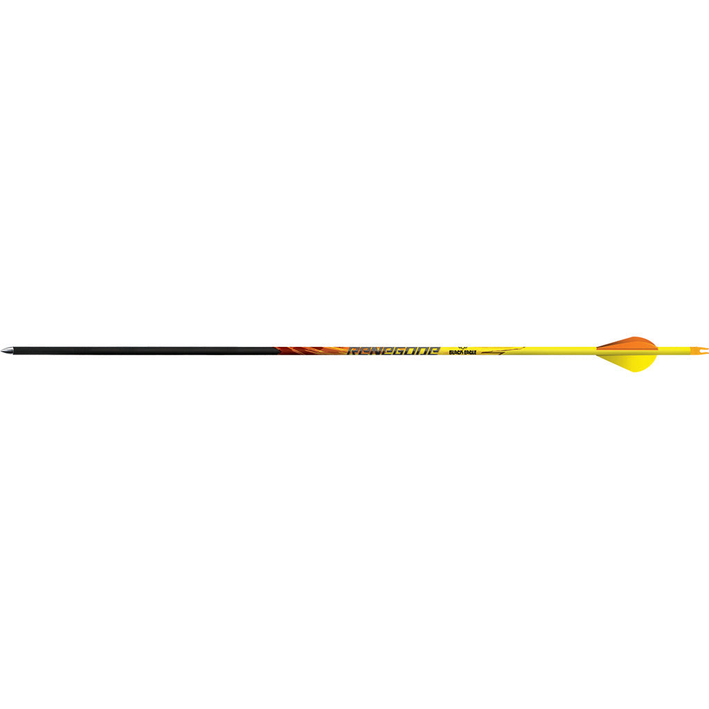 Black Eagle Renegade Arrows 350 Spine .005 Blazer Vaned Carbon Shafts 6 pk.