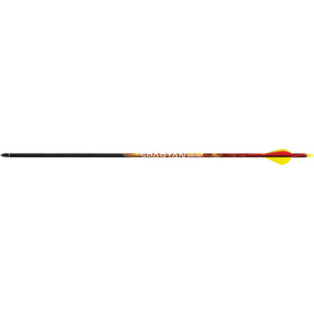 Black Eagle Spartan Arrows 350 Spine .003 Blazer Vaned Carbon Shafts 6 pk.