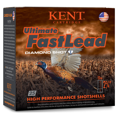 Kent Cartridge K122UFL3675 Ultimate Fast Lead 12 Gauge 2.75" 1-1/4oz 7.5 Shot 1350 fps 656308402277