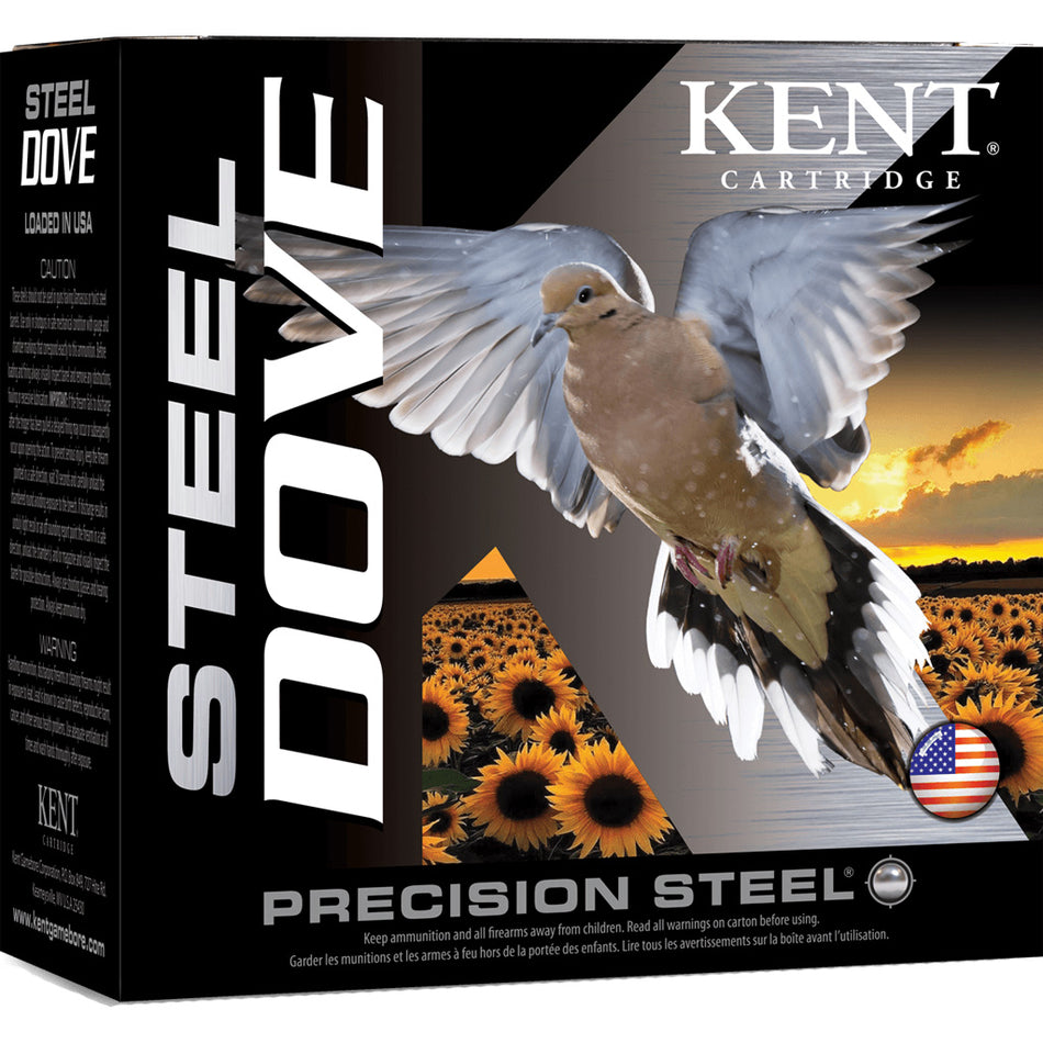 Kent Cartridge 20 Gauge Shotgun Ammo Steel Dove Hunting 2.75 in 7/8 oz #6
