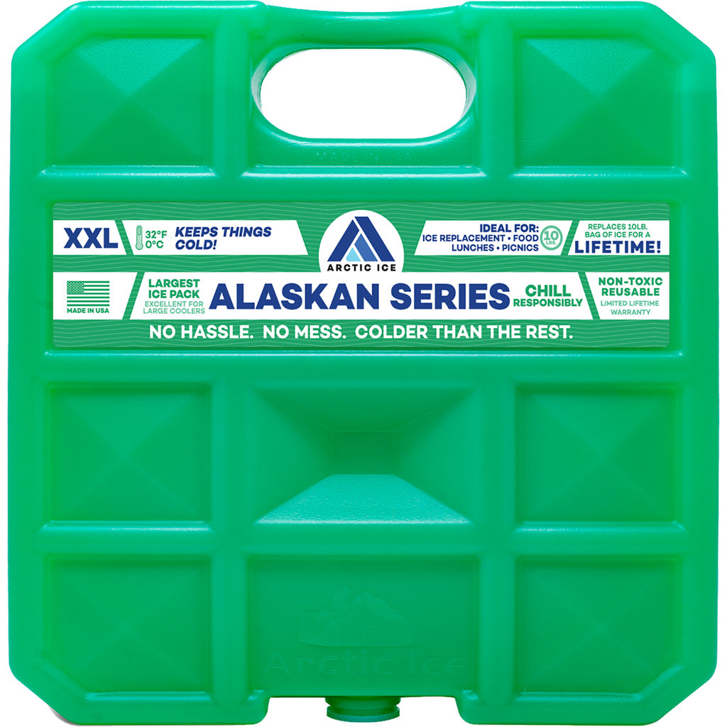 Arctic Ice Alaskan Series 10 lb Hard Plastic Reusable Ice Pack