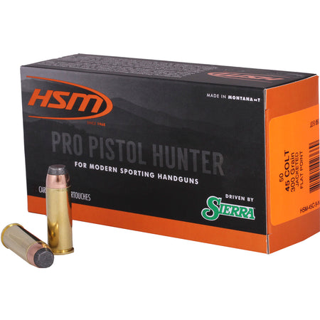 HSM Pro Pistol Jacketed Soft Point 300 Grain .45 Long Colt  810742023669