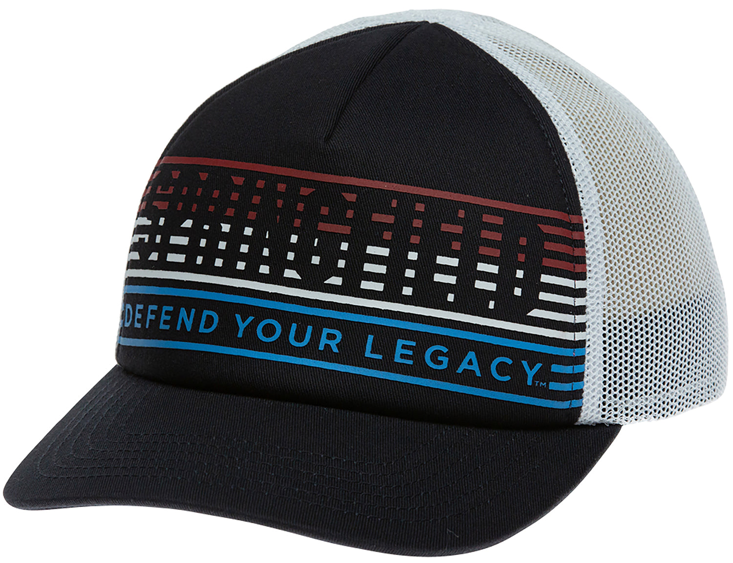 Springfield Armory Retro Trucker Hat Navy/White Mesh Back Snapback OSFA Structured