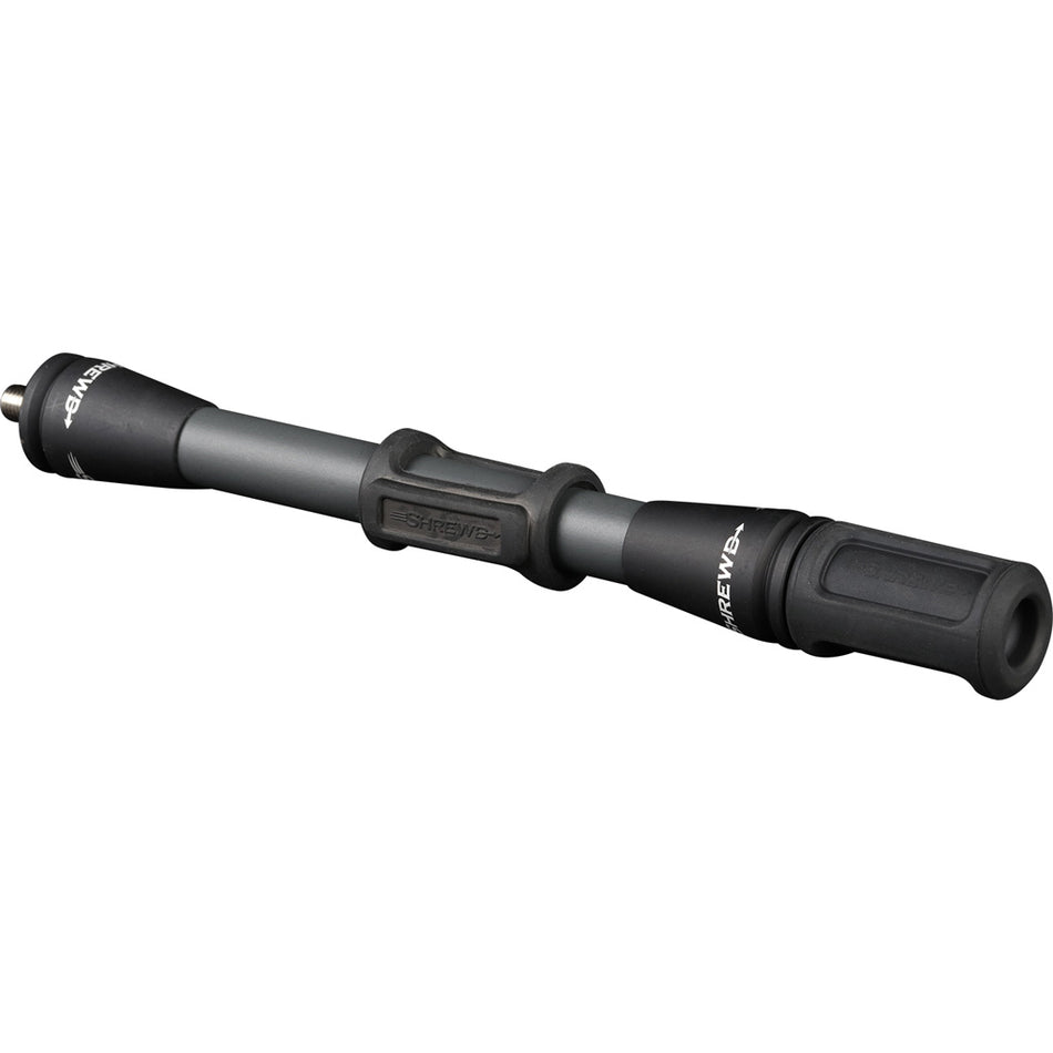 Shrewd Vantage Hunting Bow Stabilizer Forge Grey 9 in. HiLo Damper