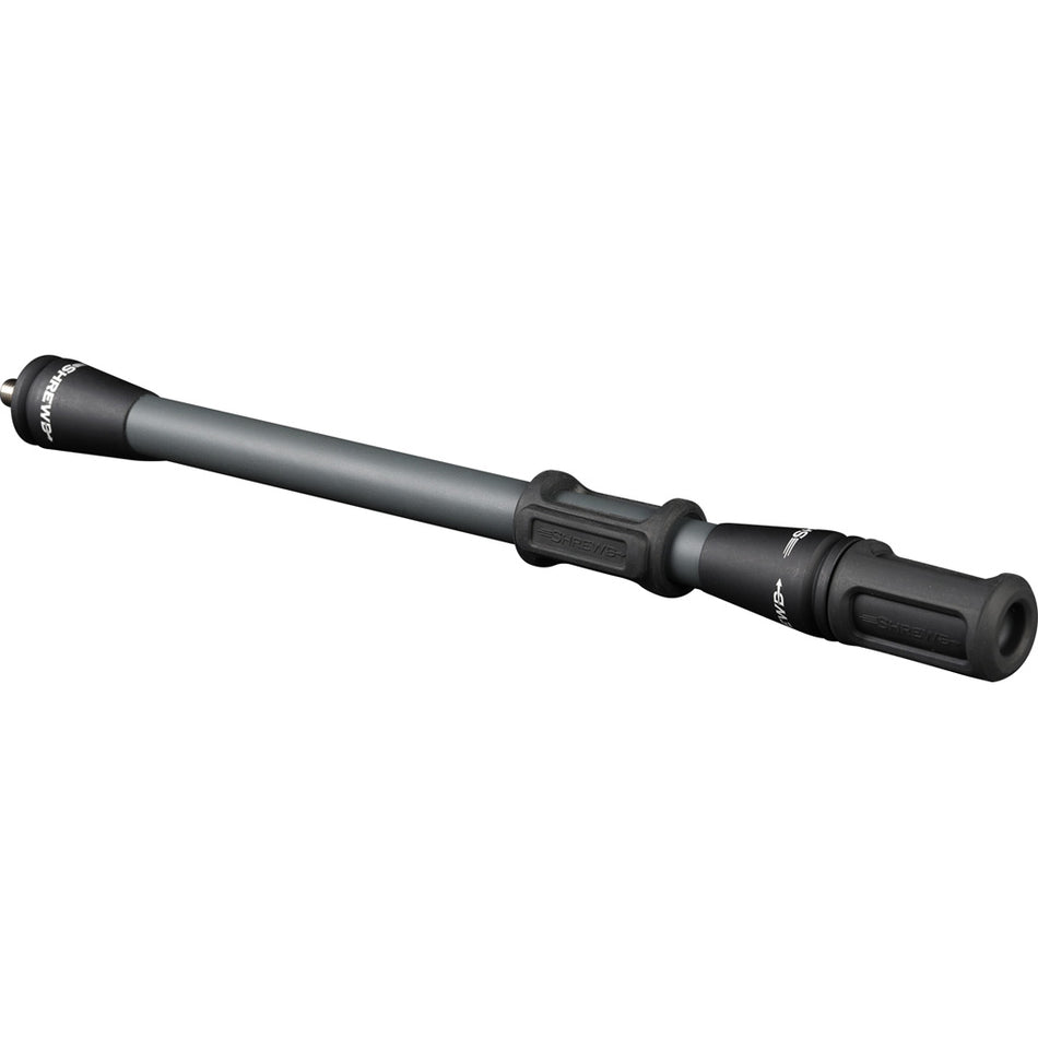 Shrewd Vantage Hunting Bow Stabilizer Forge Grey 12 in. HiLo Damper