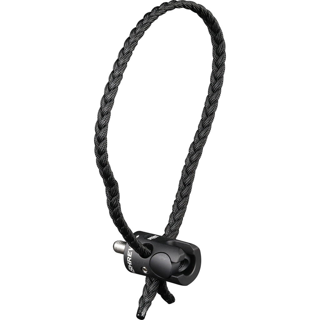 Shrewd Pivot Swivel QD with Integrated Adjustable Wrist Sling Black