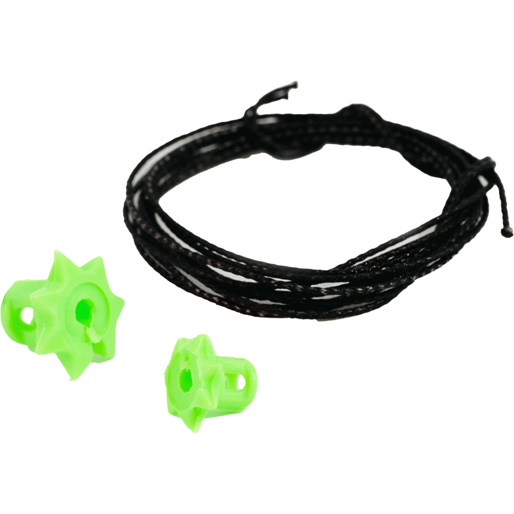 Bowmar Recurve Nose Button 2 pc. Green Anchor Point Aid