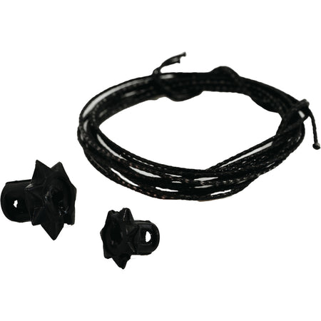 Bowmar Recurve Nose Button 2 pc. Black Anchor Point Aid