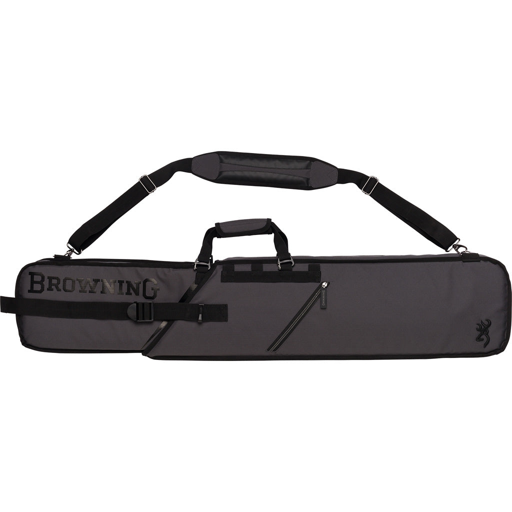 Browning Max-Slider Adjustable Soft Shotgun Case with Foam Padding Grey 49-54 in.