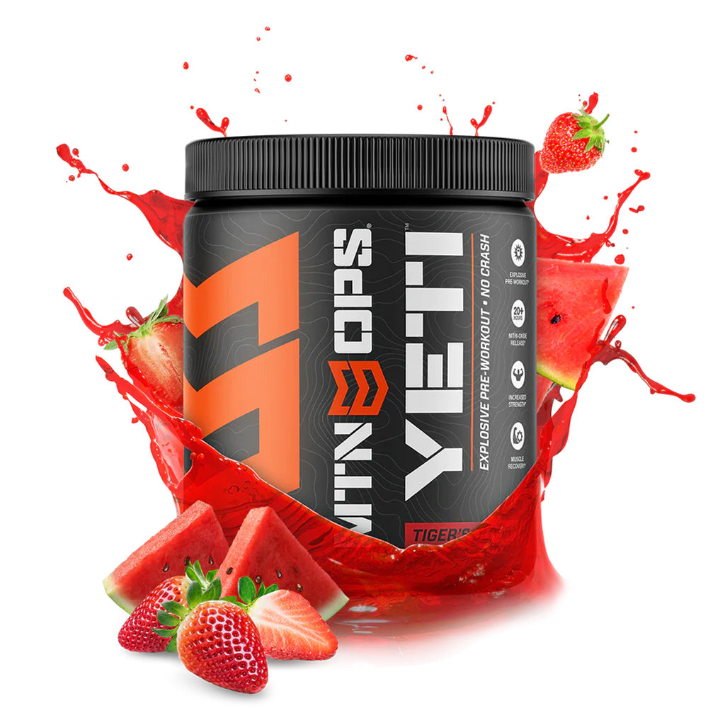MTN Ops Yeti Pre-Workout Supplement Tigers Blood Flavor