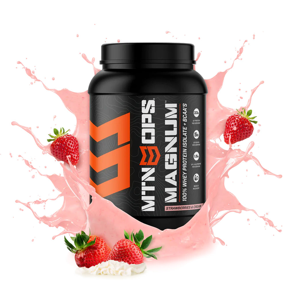 MTN Ops Magnum Strawberries and Cream Whey Protein Blend