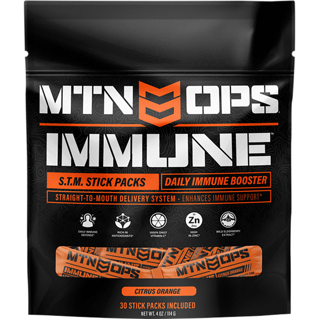 MTN Ops Immune Elderberry Antioxidant STM Stick Pack 30 ct