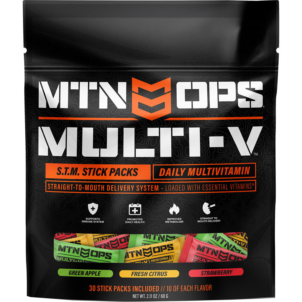 MTN Ops Multi-V Daily Multivitamin STM Stick Pack 30 ct