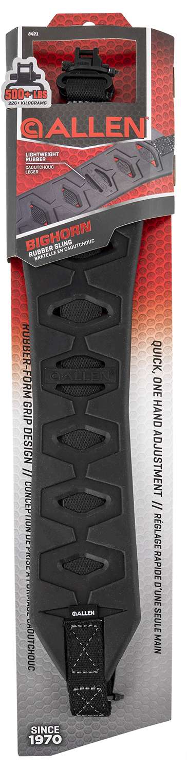 Allen Bighorn Rubber Sling Charcoal and Black Web