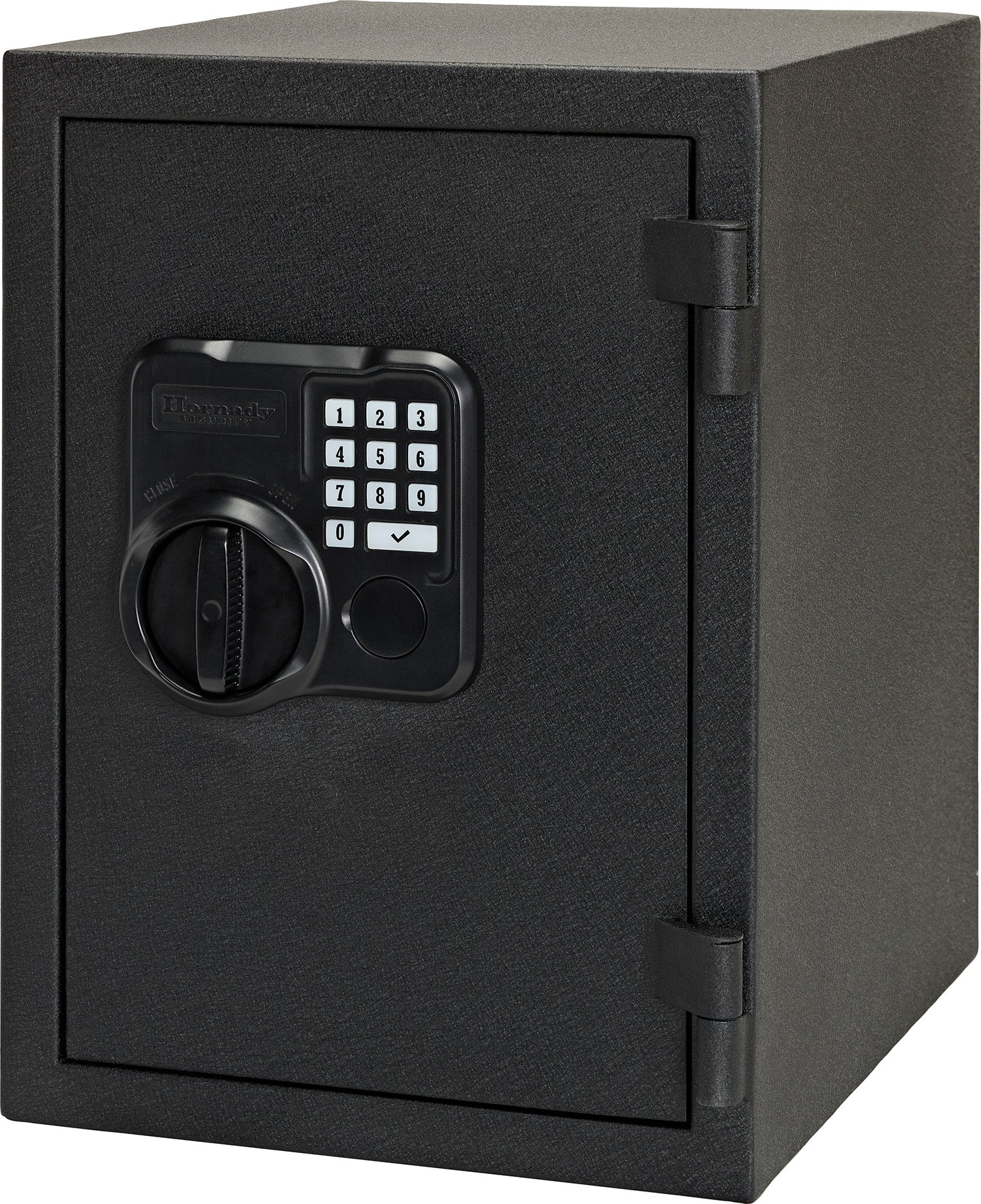 Hornady 95407 Fireproof Keypad Handgun Safe Black Powder Coat Steel Key Entry