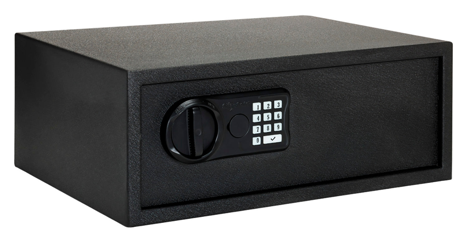 SnapSafe 75435 XL Electronic Keypad Safe for Handguns Black Steel 20.50" x 14.80" x 8"