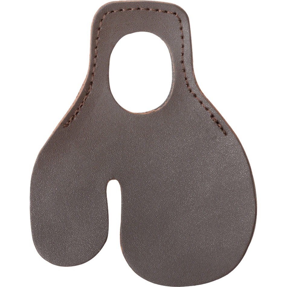 30-06 Brown Genuine Cowhide Archer Finger Tab RH Small
