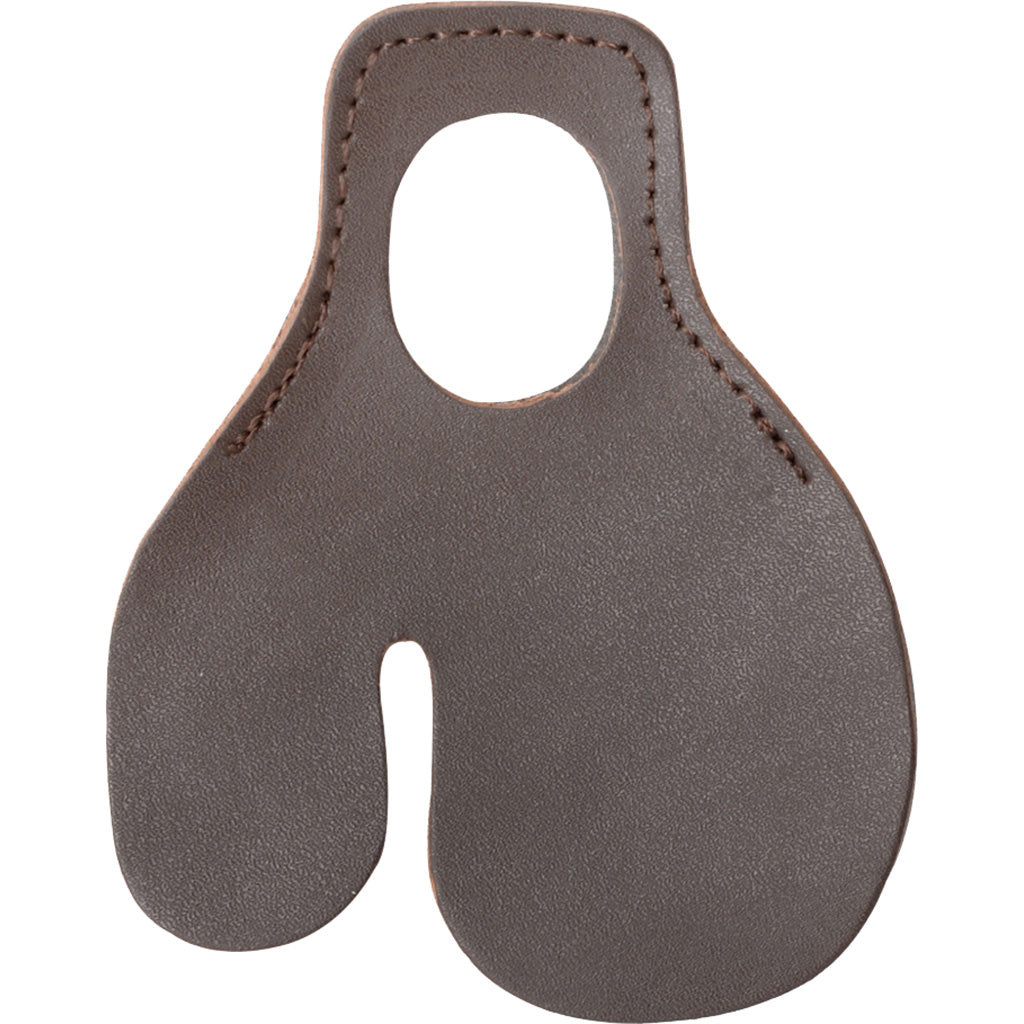 30-06 Brown Genuine Cowhide Archer Finger Tab RH Large