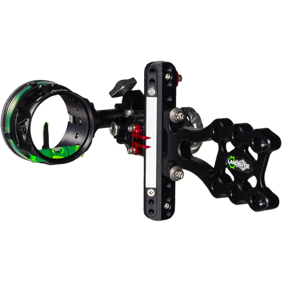 Axcel LANDSLYDE Slider Sight AVX-41 1 Pin .010 RH Green Non-Dampened