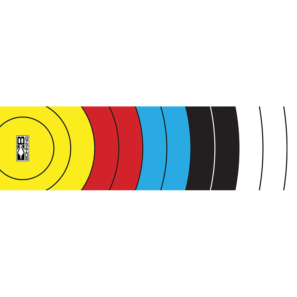 Bohning Target Face Arrow Wraps 4 Inch Small 13 Count