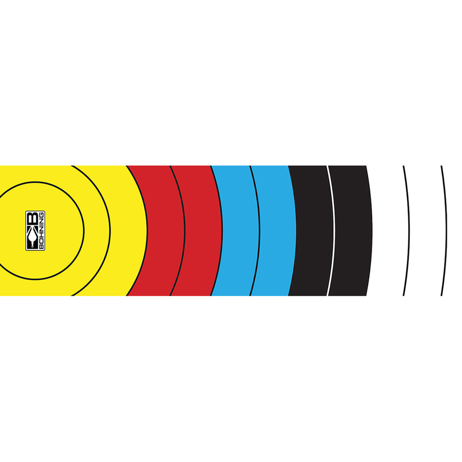 Bohning Target Face Arrow Wraps 7 Inch Standard 13 Count