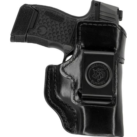 DeSantis Black Inside Heat Leather IWB Holster Mossberg MC1SC RH