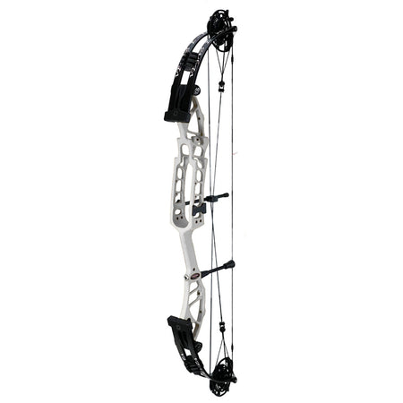 Darton Vegas E-3D RH Compound Bow White Limbs Matte Black 60-70 lbs.