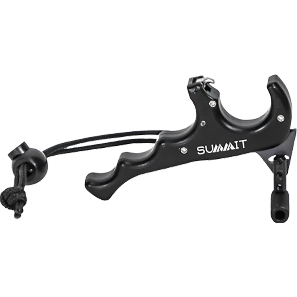 Scott Summit Black 4 Finger Archery Bow Release with Lanyard