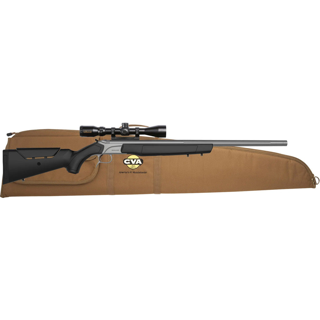 CVA Accura MR-X Mountain Muzzleloader .50 Cal 26 in. Black/Stainless Package with Scope