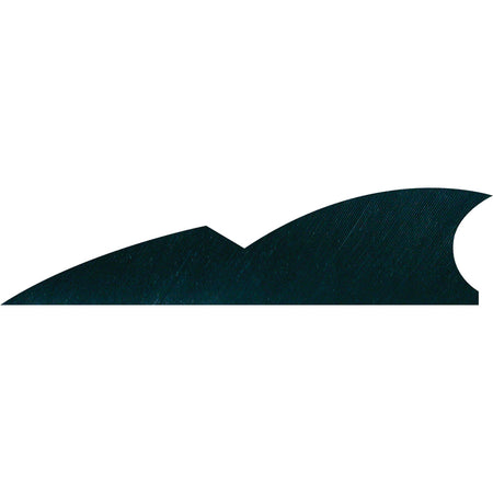 Gateway Feathers Batwing Black 2 in. Left Wing 50 Count