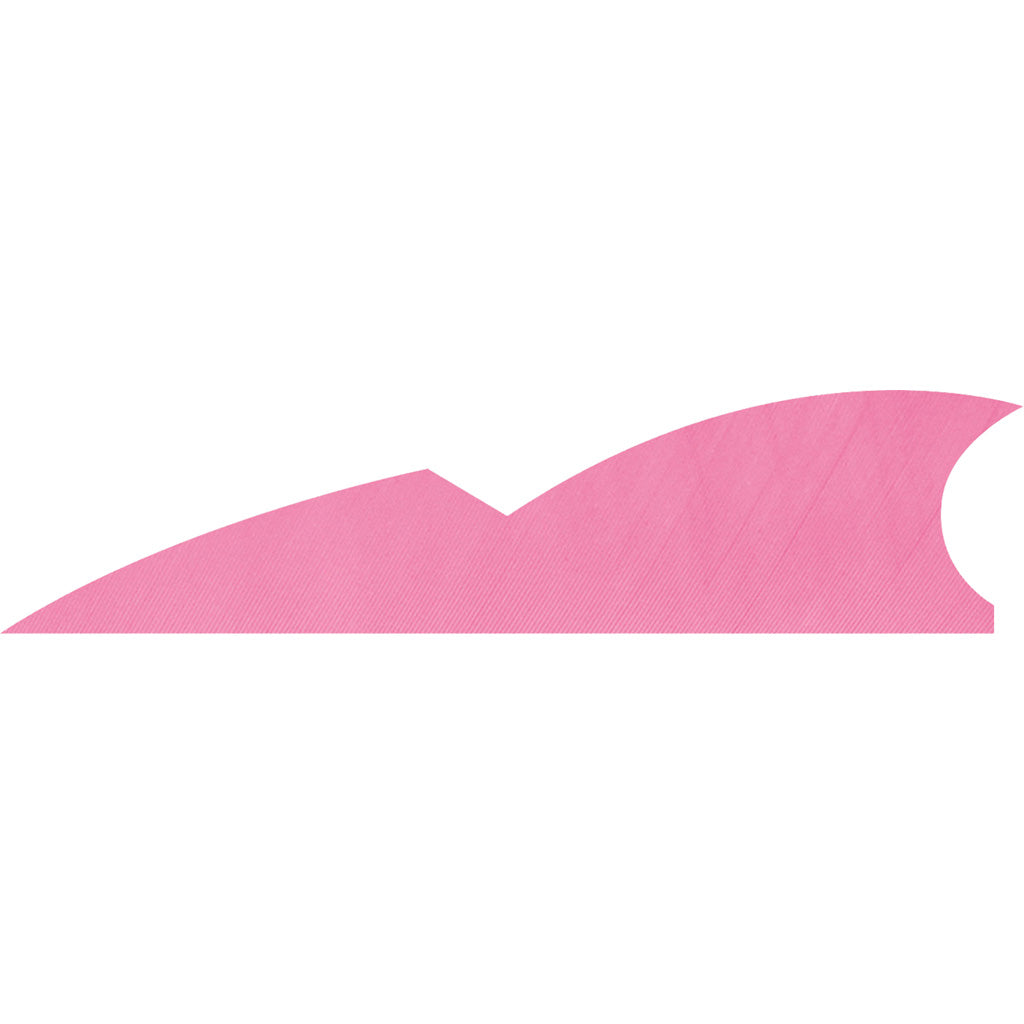 Gateway Feathers Batwing Flo Pink 2 in. Left Wing 50 Count
