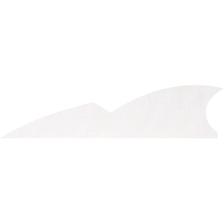 Gateway Feathers Batwing Flo White 2 in. Left Wing 50 Count