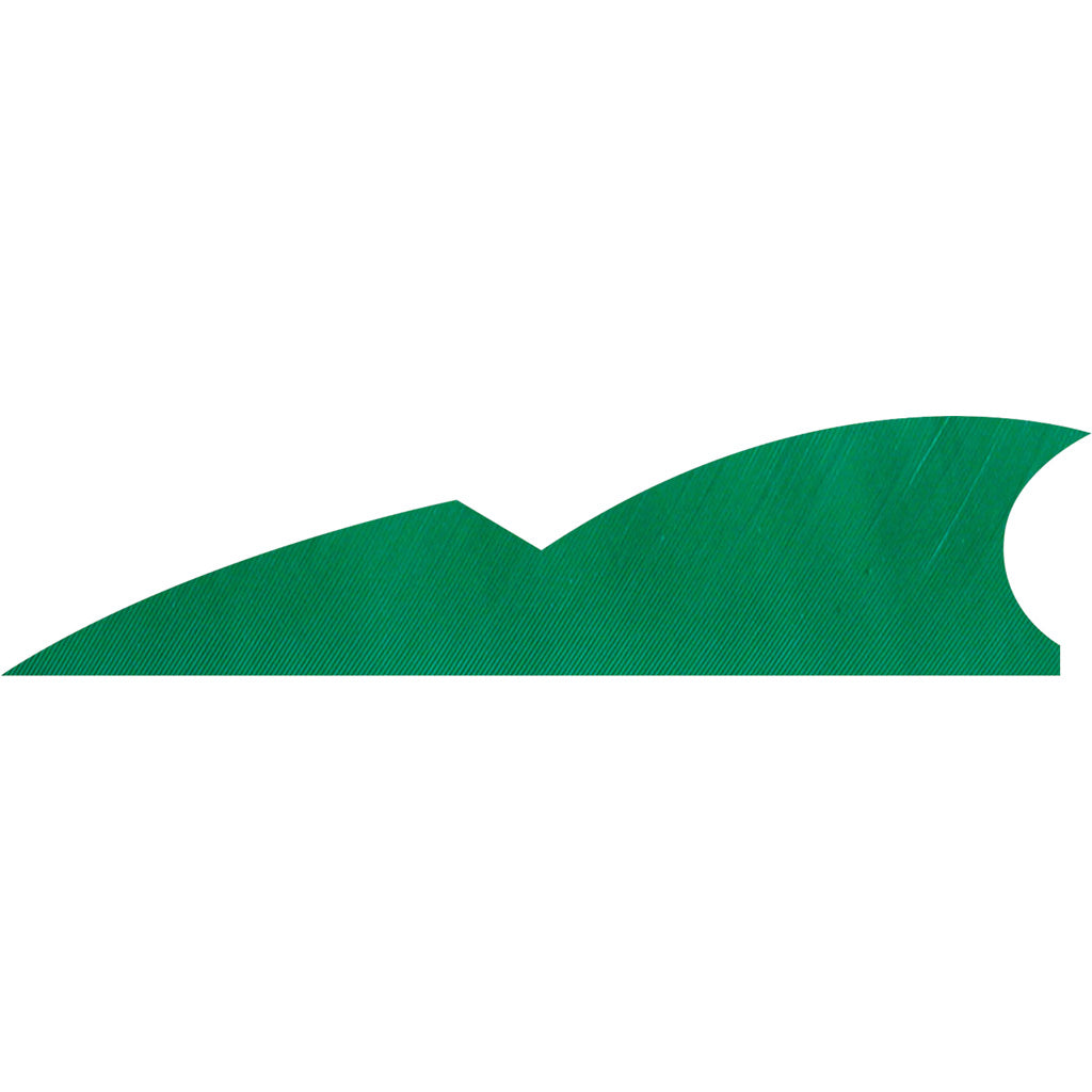Gateway Feathers Batwing Green 2 in. Left Wing 50 Count