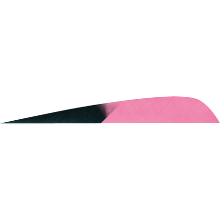 Gateway Feathers Kuro Pink 4-Inch Parabolic LW Fletching 50 Pack