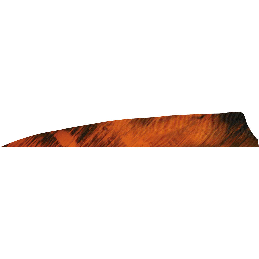 Gateway Shield Cut Feathers Tre Orange 4 Inch Left Wing Pack of 50