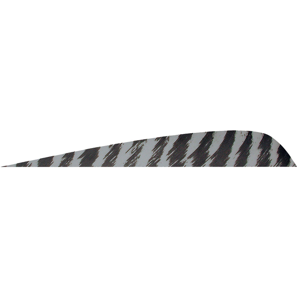 Gateway Parabolic Feathers Barred Grey 4 Inch Right Wing Pack of 50