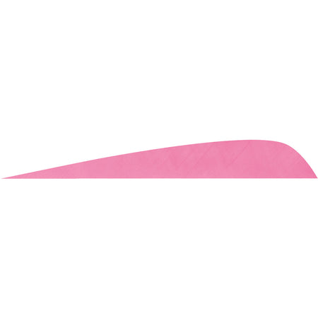 Gateway Parabolic Feathers Flo Pink 4 Inch Right Wing Pack of 50