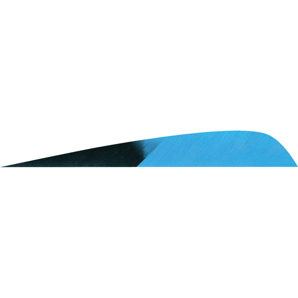 Gateway Feathers Kuru Blue Parabolic 4 Inch Right Wing 50 pk.