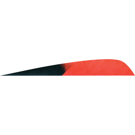 Gateway Feathers Kuru Red Parabolic 4 Inch Right Wing 50 pk.