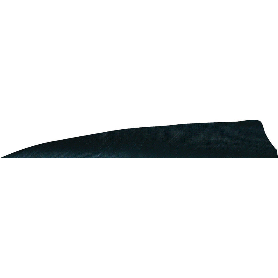 Gateway Black Shield Cut Arrow Feathers 4 in. Right Wing 50 Count