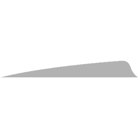 Gateway Feathers 4 in. Grey Shield Cut Feathers RW Pack of 50