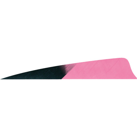 Gateway Feathers 4 in. Kuru Flo Pink Shield Cut Feathers RW Pack of 50