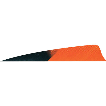 Gateway Feathers 4 in. Kuru Tangerine Shield Cut Feathers RW Pack of 50